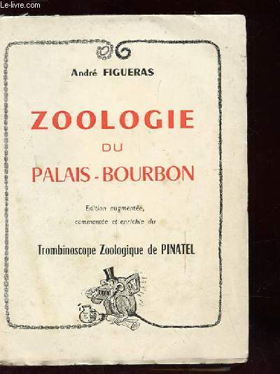 ZOOLOGIE DU PALAIS BOURBON