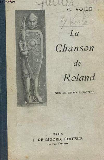 LA CHANSON DE ROLAND MISE EN FRANCAIS MODERNE