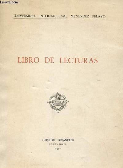 LIBRO DE LECTURAS
