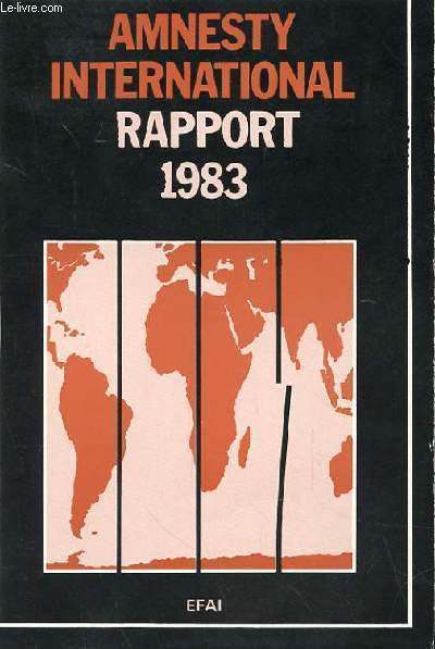 AMNESTY INTERNATIONAL - RAPPORT 1983
