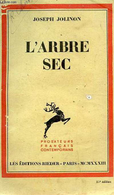 L ARBRE SEC 15e EDITION