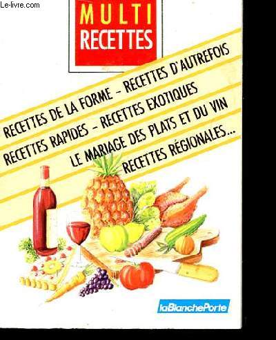 MULTI RECETTE