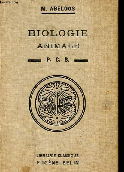 BIOLOGIE ANIMALE P.C.B