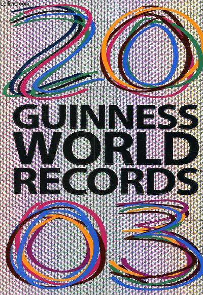 GUINESS WORLD RECORDS 2003