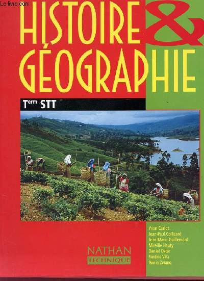 HISTOIRE ET GEOGRAPHIE Term STT