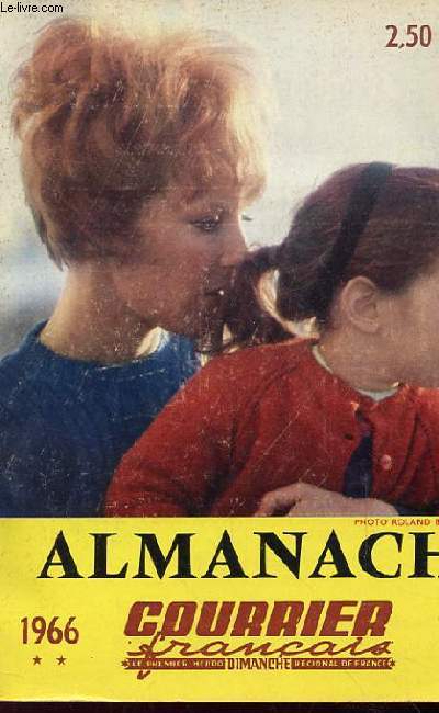 ALMANACH 1966 COURRIER FRANCAIS