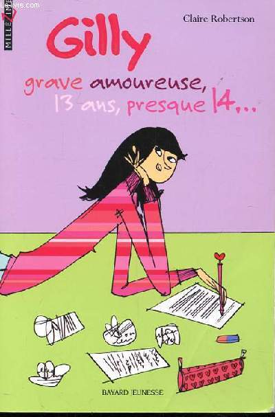 GILLY GRAVE AMOUREUSE, 13 ans, PRESQUE 14