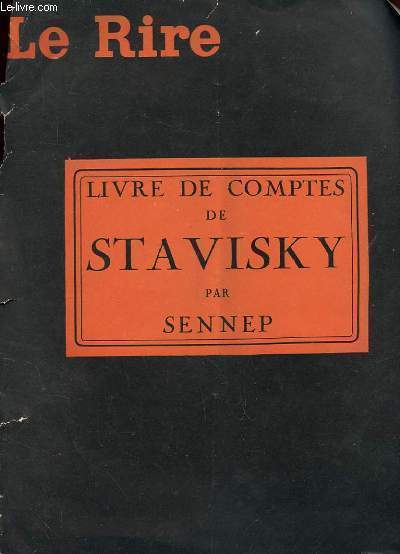 LE LIVRE DE COMPTE DE STAVISKY n792