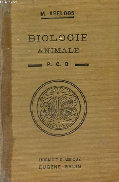 BIOLOGIE ANIMALE