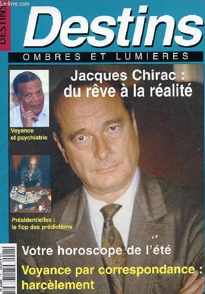 DESTINS ombres et lumires n11 spcial t / Juin, Juillet, Aout