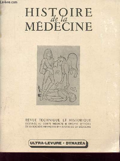 HISTOIRE DE LA MEDECINE nXI de novembre - dcembre