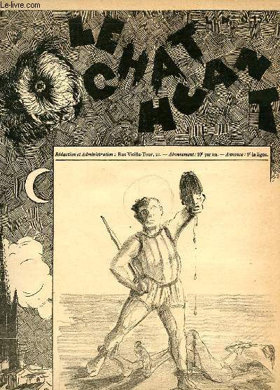 LE CHAT HUANT n21 (extrait d'ouvrage reli) :Chronique de Ignota, Dssprance de Max Bugnicourt, Madeleine de Andr Girodie, Tablette par Nanette de Valmy Baysse, Idal Neuf de L. AMAUDRY, Myrta de Jean Liseron, Extase de Ludovic Ag-Yo-B, ...