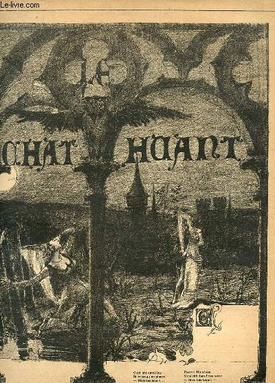 LE CHAT HUANT n°26 (extrait d'ouvrage relié) :Chronique de Le Chat Huant, Idylle de la Phtisique de Ernest Dupont, Petites Pastels 