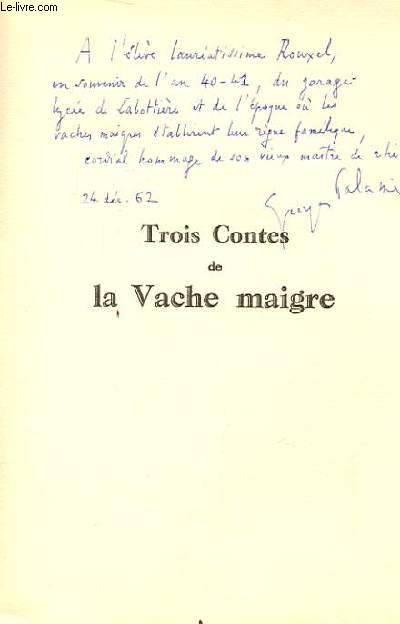 TROIS CONTES DE LA VACHE MAIGRE