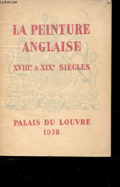 LA PEINTURE ANGLAISE XVIIIe et XIX SIECLE