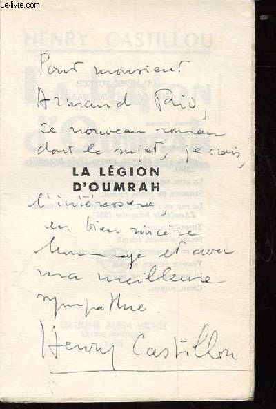 LA LEGION D'OUMRAH