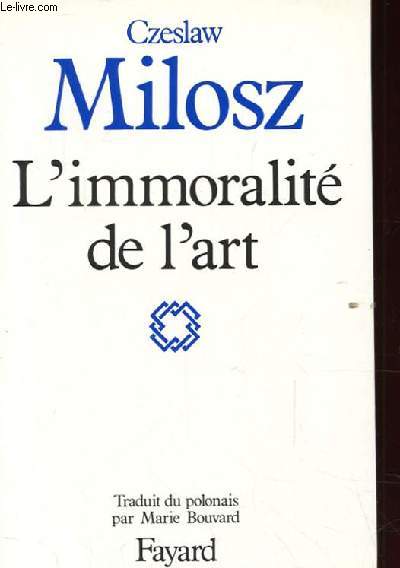 L'IMMORTALITE DE L'ART