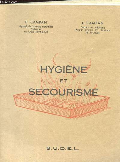 HYGIENE ET SECOURISME.