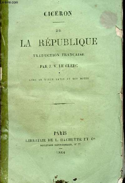 DE LA REPUBLIQUE.