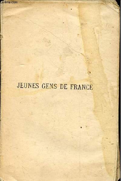 JEUNES GENS DE FRANCE.