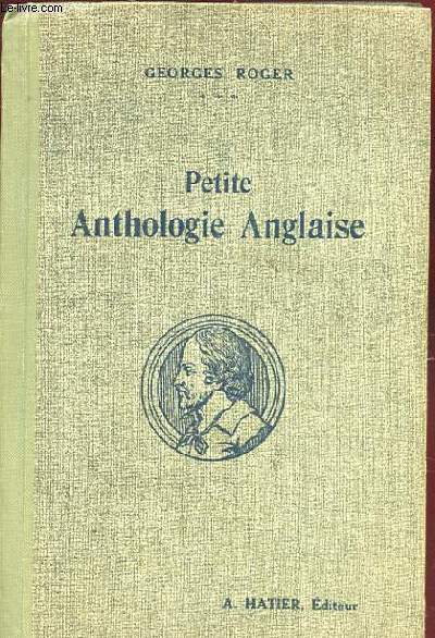 PETITE ANTHOLOGIE ANGLAISE.