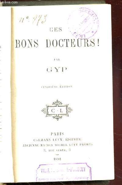 CES BONS DOCTEURS! CINQUIEME EDITION