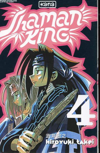 SHAMAN KING N4. UN NOUVEAU COMBAT. SILVA STYLE. OVER SOUL. SON TOTEM. RECUPERER LA CLOCHE DE L'ORACLE..