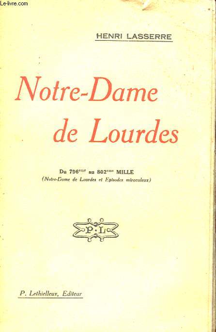 NOTRE-DAME DE LOURDES.