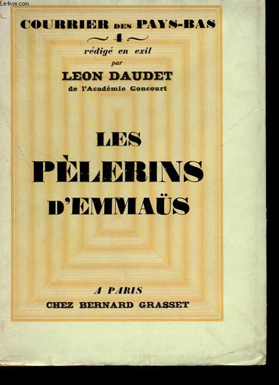 LES PELERINS D'EMMAUS. COURRIER DES PAYS-BAS 4.