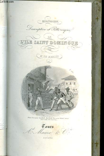 HISTOIRE DESCRIPTIVE ET PITTORESQUE DE L'ILE SAINT DOMINGUE