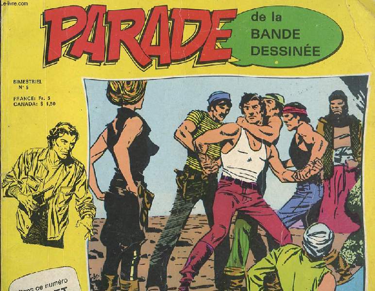 PARADE DE LA BANDE DESSINEE. BIMESTRIEL N5. SECRET AGENT X9