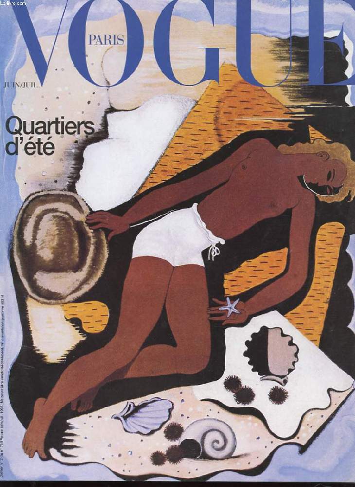 VOGUE PARIS. JUIN/JUIL 1988. CAHIER N2 DU N788. QUARTIERS D'ETE.