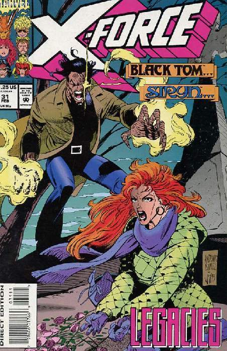 X-FORCE VOL 1 N31. BLACK TOM... SIRYN... LEGACIES