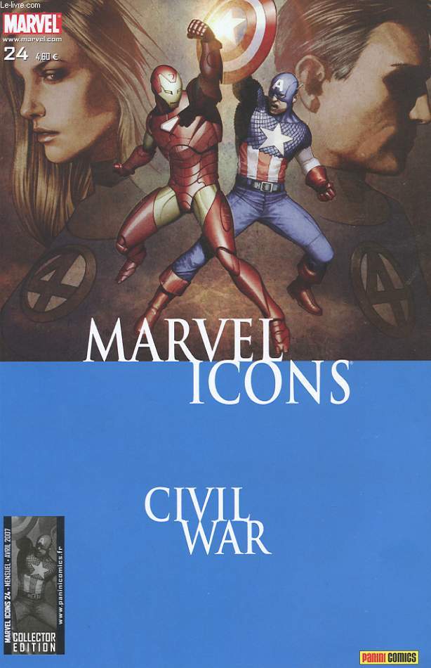 MARVEL ICONS. N24. CIVIL WARS