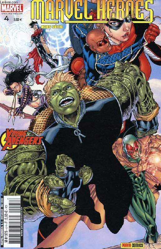 MARVEL HEROES. HORS SERIE. N4. LES JEUNES VENGEURS