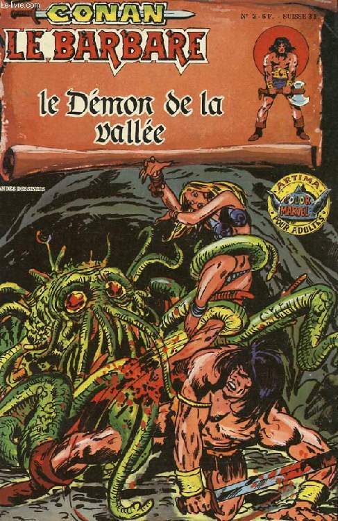 CONAN LE BARBARE N2. LE DEMON DE LA VALLEE