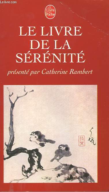 LE LIVRE DE LA SERENITE