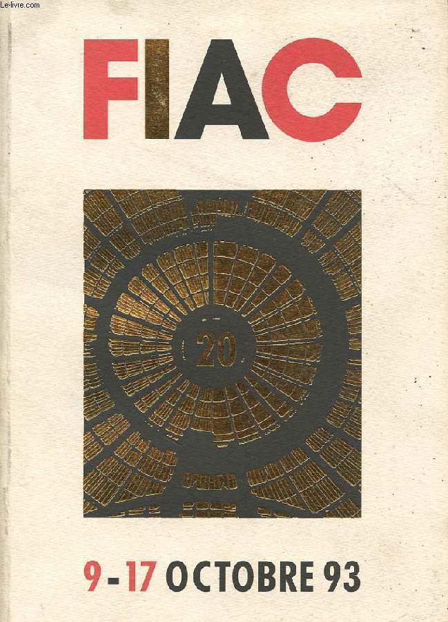 FIAC 93. 9-17 OCTOBRE.