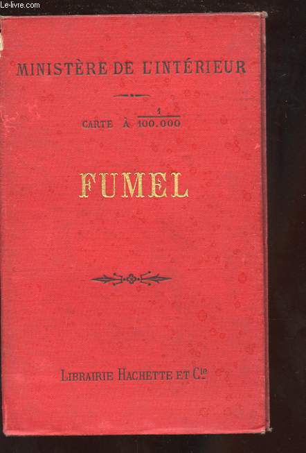 FUMEL. CARTE A 1/100.000. FEUILLE XIV-31