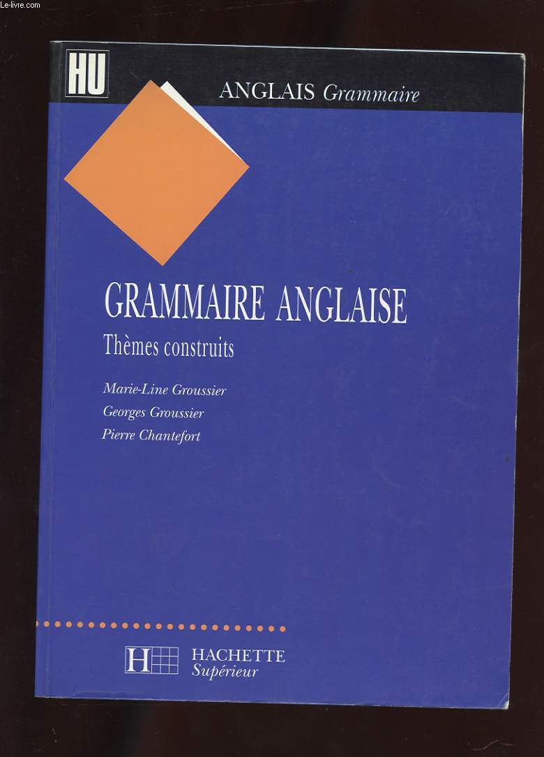 GRAMMAIRE ANGLAISE. THEMES CONSTRUITS.