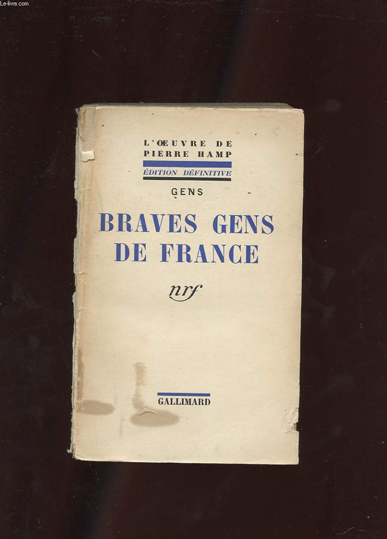 BRAVES GENS DE FRANCE