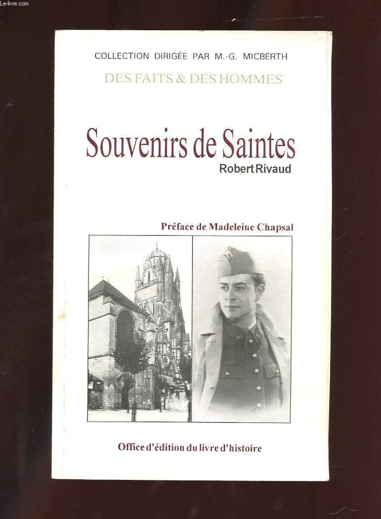 SOUVENIRS DE SAINTES.