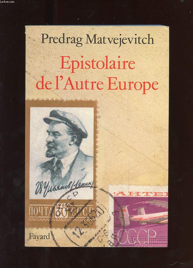 EPISTOLAIRE DE L'AUTRE EUROPE