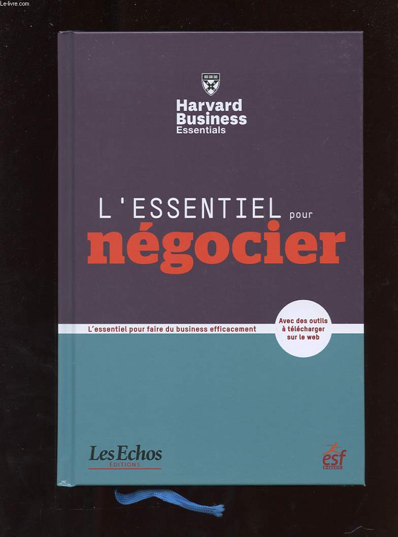 L'ESSENTIEL POUR NEGOCIER