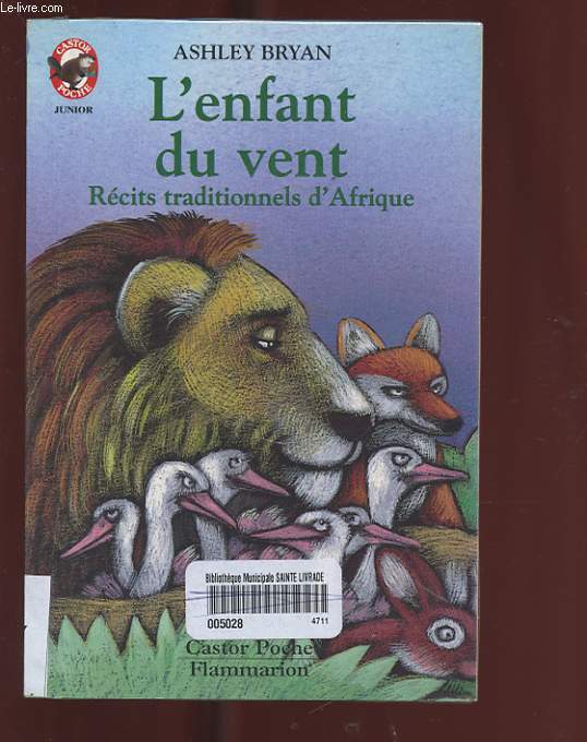 L'ENFANT DU VENT. RECITS TRADITIONNELS D'AFRIQUE