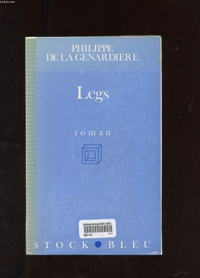 LEGS - DE LA GENARDIERE PHILIPPE - 1991 - Photo 1/1