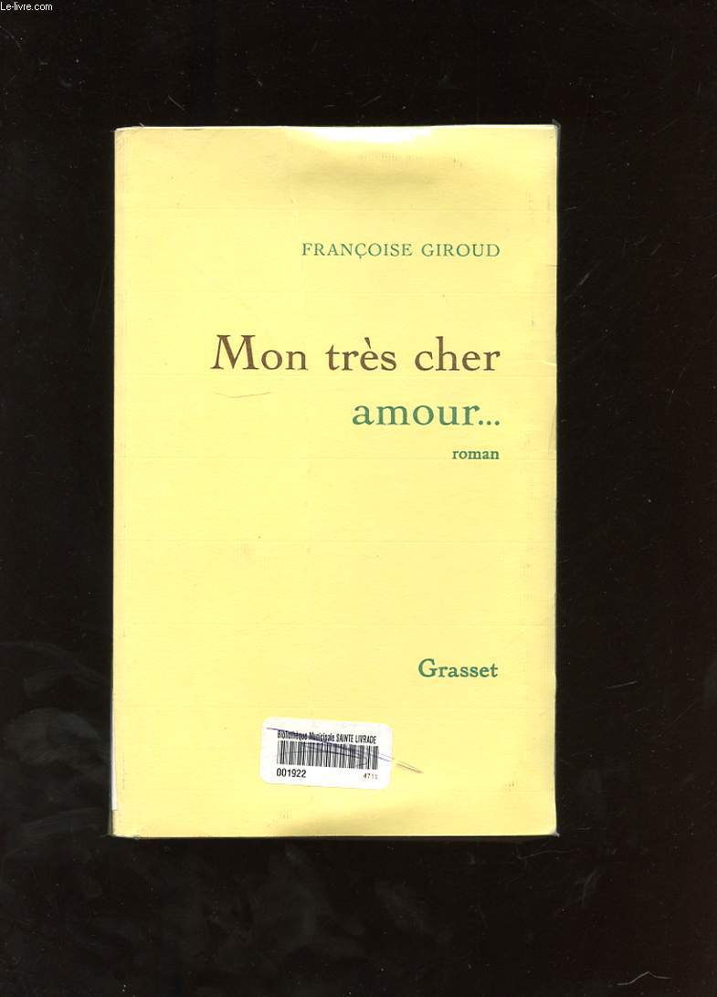 MON TRES CHEZ AMOUR...