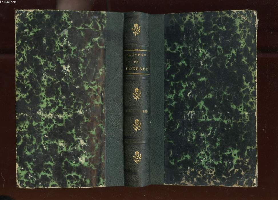 OEUVRES CHOISIES DE P. DE RONSARD AVEC NOTICE, NOTES ET COMMENTAIRES PAR C.-A. SAINTE-BEUVE.