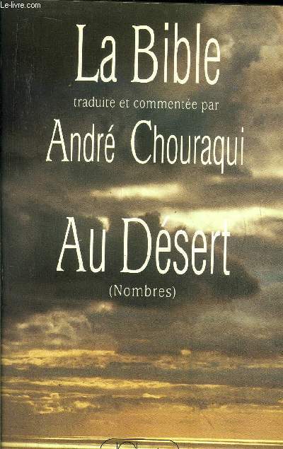 LA BIBLE AU DESERT