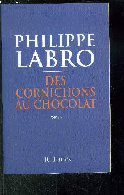 DES CORNICHONS AU CHOCOLAT